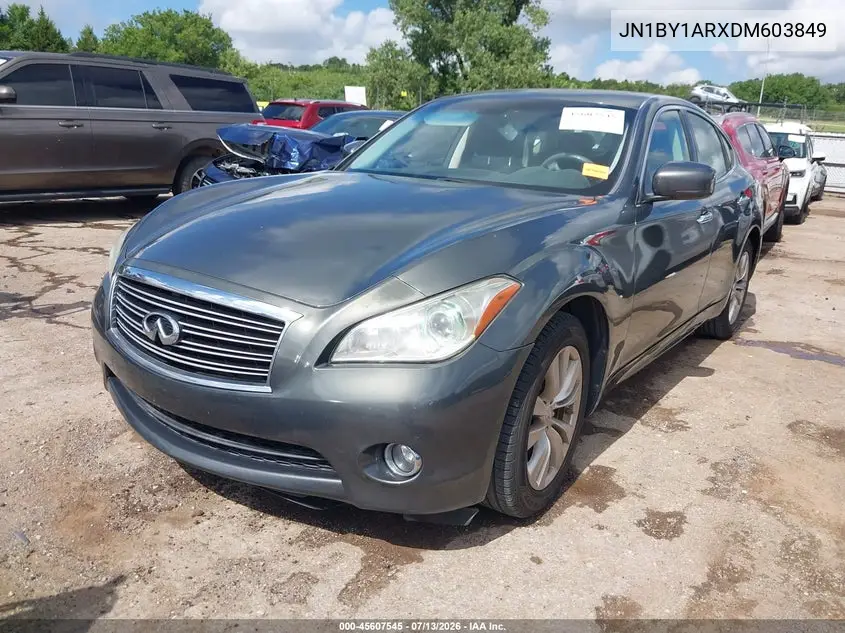 2013 Infiniti M37X VIN: JN1BY1ARXDM603849 Lot: 45607545