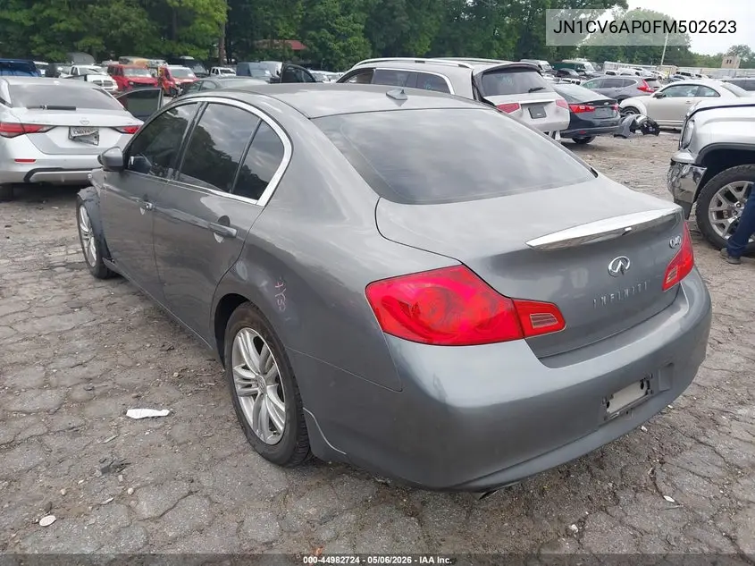 2015 Infiniti Q40 VIN: JN1CV6AP0FM502623 Lot: 44982724