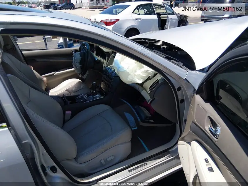 2015 Infiniti Q40 VIN: JN1CV6AP7FM501162 Lot: 45061381