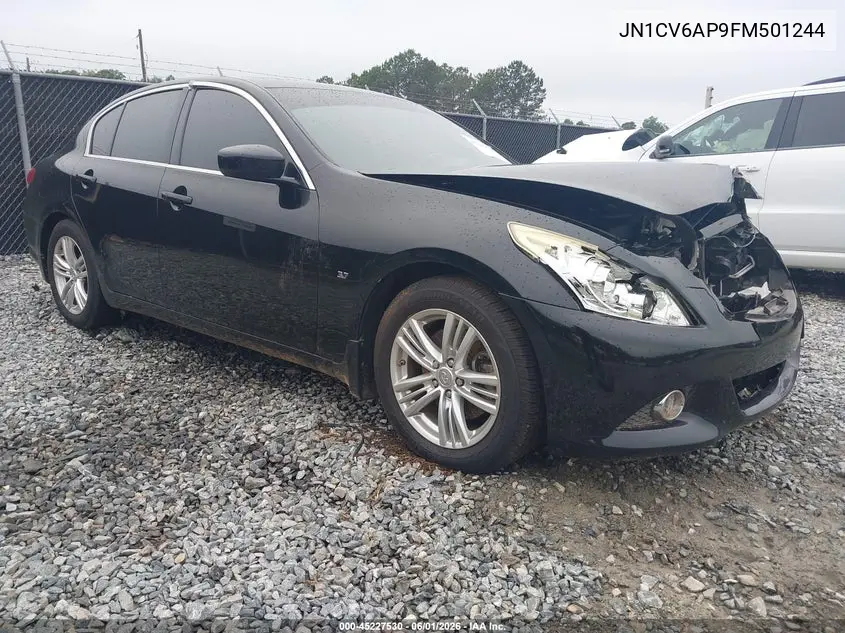 2015 Infiniti Q40 VIN: JN1CV6AP9FM501244 Lot: 45227530
