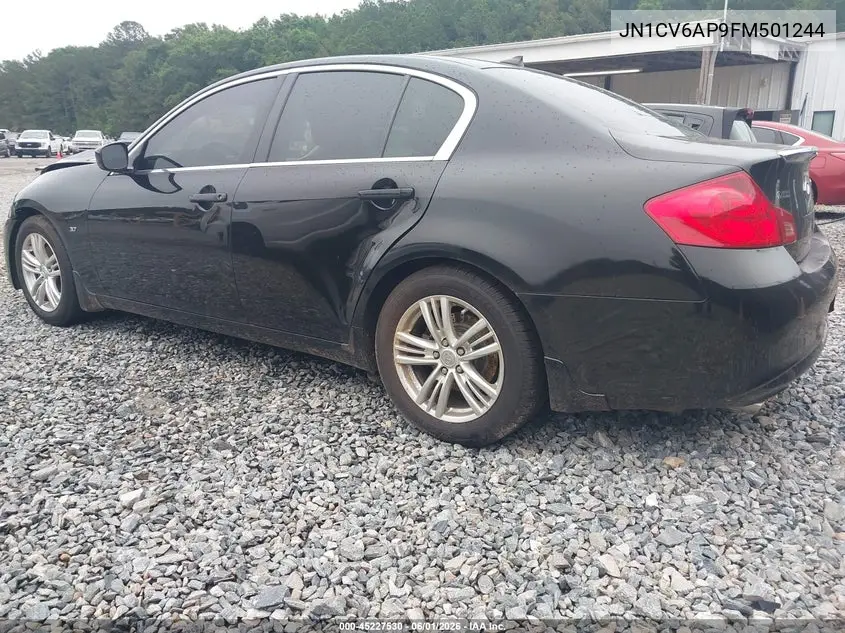 2015 Infiniti Q40 VIN: JN1CV6AP9FM501244 Lot: 45227530