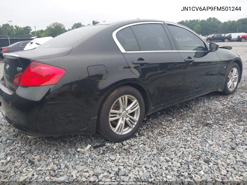 2015 Infiniti Q40 VIN: JN1CV6AP9FM501244 Lot: 45227530