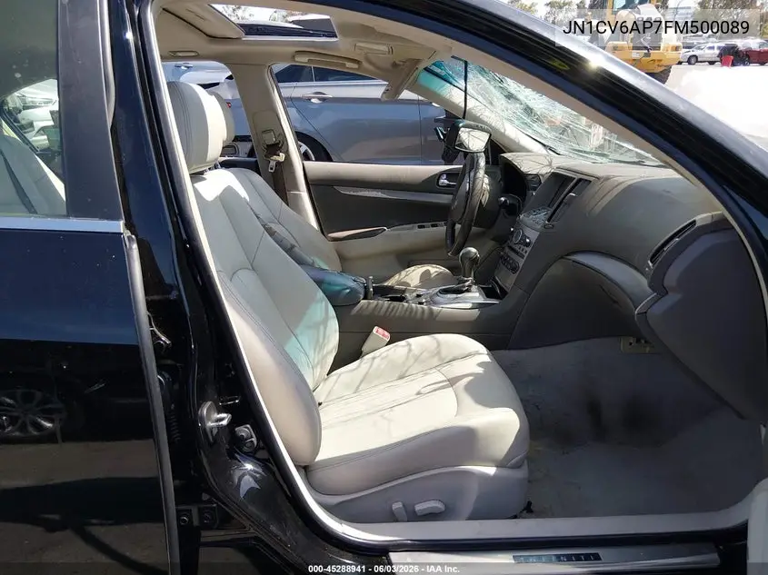 2015 Infiniti Q40 VIN: JN1CV6AP7FM500089 Lot: 45288941