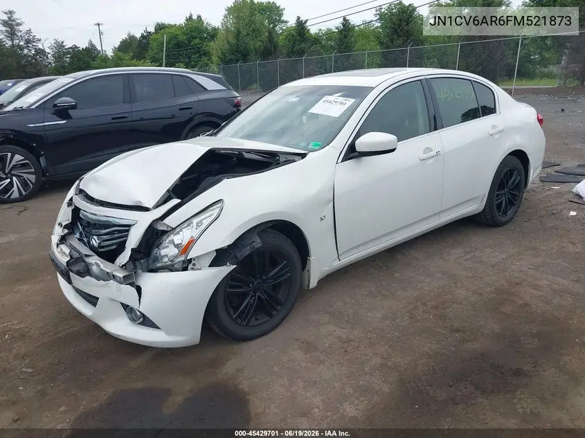 2015 Infiniti Q40 VIN: JN1CV6AR6FM521873 Lot: 45429701