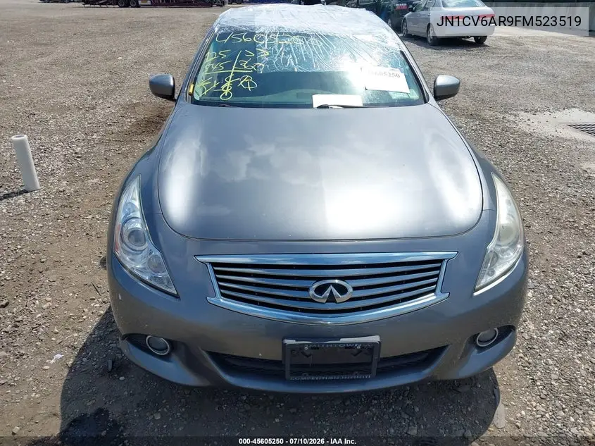 2015 Infiniti Q40 VIN: JN1CV6AR9FM523519 Lot: 45605250