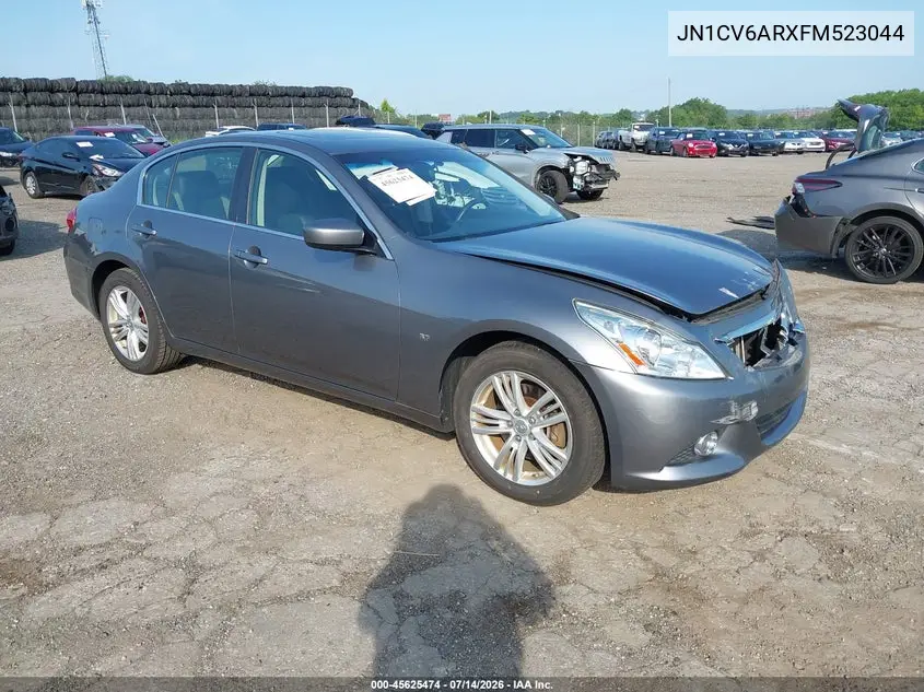 2015 Infiniti Q40 VIN: JN1CV6ARXFM523044 Lot: 45625474