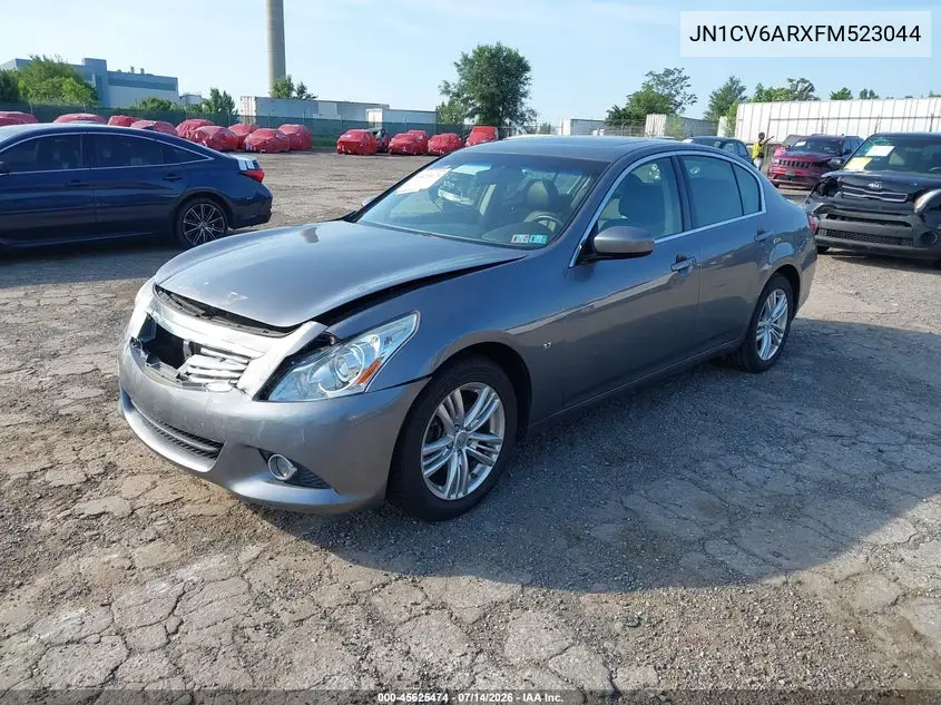 2015 Infiniti Q40 VIN: JN1CV6ARXFM523044 Lot: 45625474
