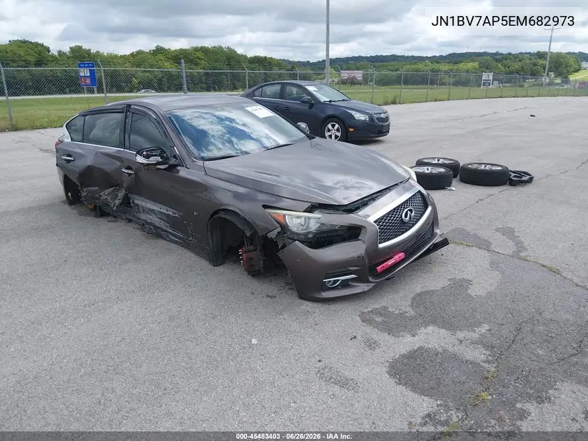 2014 Infiniti Q50 Premium VIN: JN1BV7AP5EM682973 Lot: 45483403