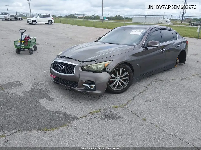 2014 Infiniti Q50 Premium VIN: JN1BV7AP5EM682973 Lot: 45483403