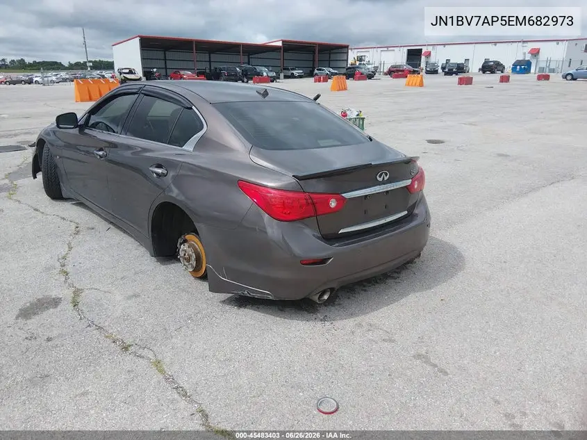 2014 Infiniti Q50 Premium VIN: JN1BV7AP5EM682973 Lot: 45483403