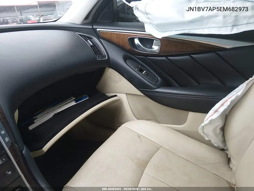 2014 Infiniti Q50 Premium VIN: JN1BV7AP5EM682973 Lot: 45483403