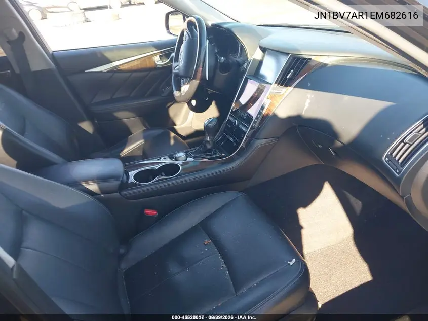 JN1BV7AR1EM682616 2014 Infiniti Q50 Premium