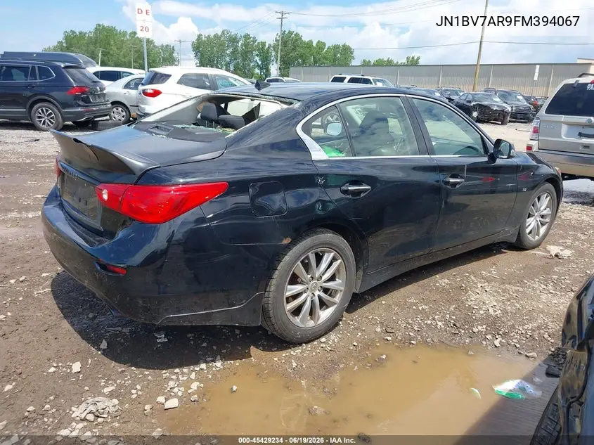 2015 Infiniti Q50 Premium VIN: JN1BV7AR9FM394067 Lot: 45429234