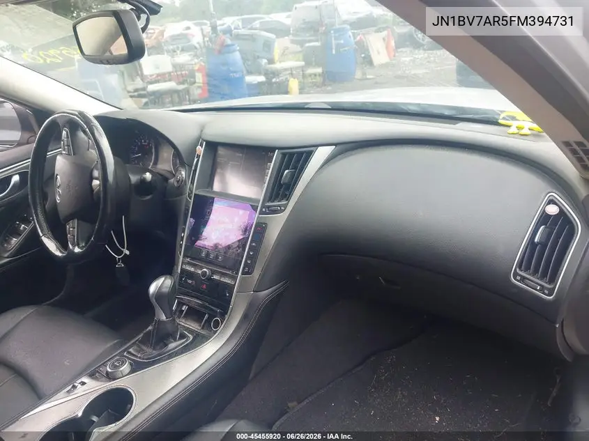 2015 Infiniti Q50 Premium VIN: JN1BV7AR5FM394731 Lot: 45455920