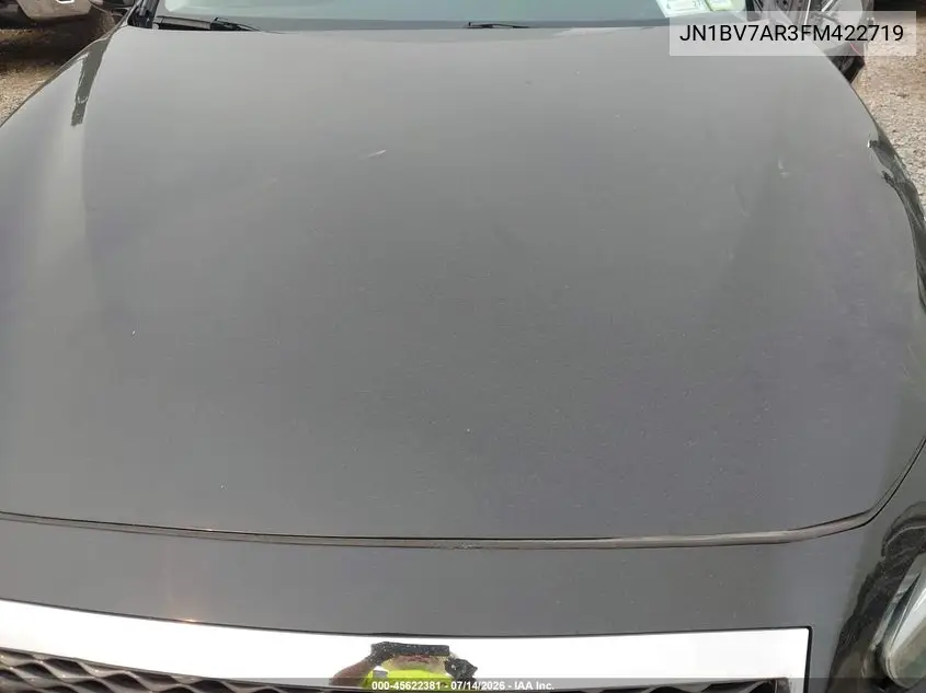 2015 Infiniti Q50 Premium VIN: JN1BV7AR3FM422719 Lot: 45622381