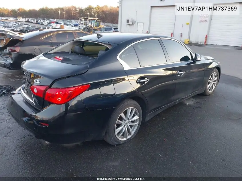JN1EV7AP1HM737369 2017 Infiniti Q50 3.0T Premium