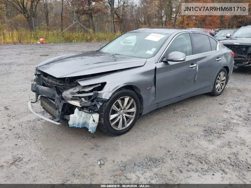 JN1CV7AR9HM681710 2017 Infiniti Q50 2.0T Base