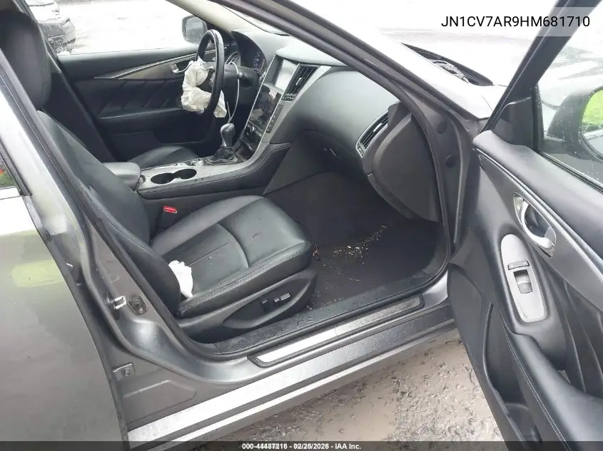 JN1CV7AR9HM681710 2017 Infiniti Q50 2.0T Base