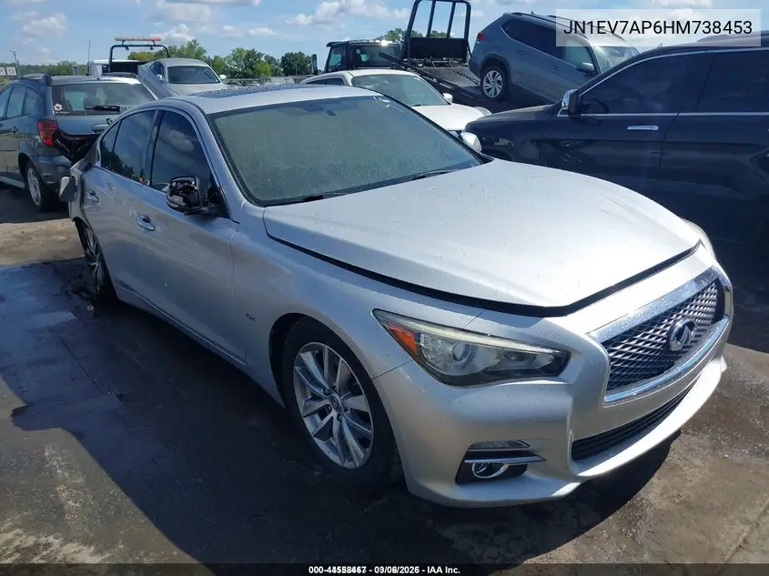 JN1EV7AP6HM738453 2017 Infiniti Q50 3.0T Premium