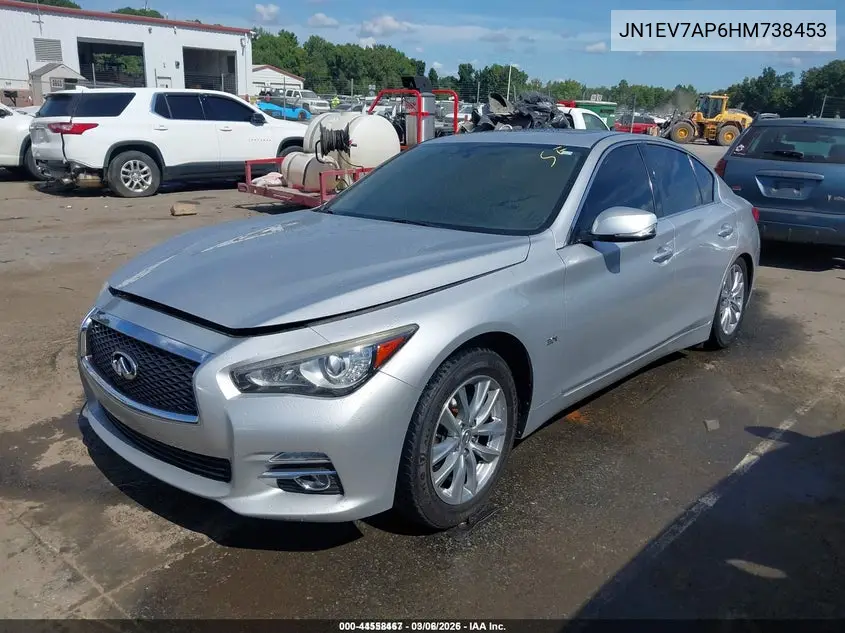 JN1EV7AP6HM738453 2017 Infiniti Q50 3.0T Premium
