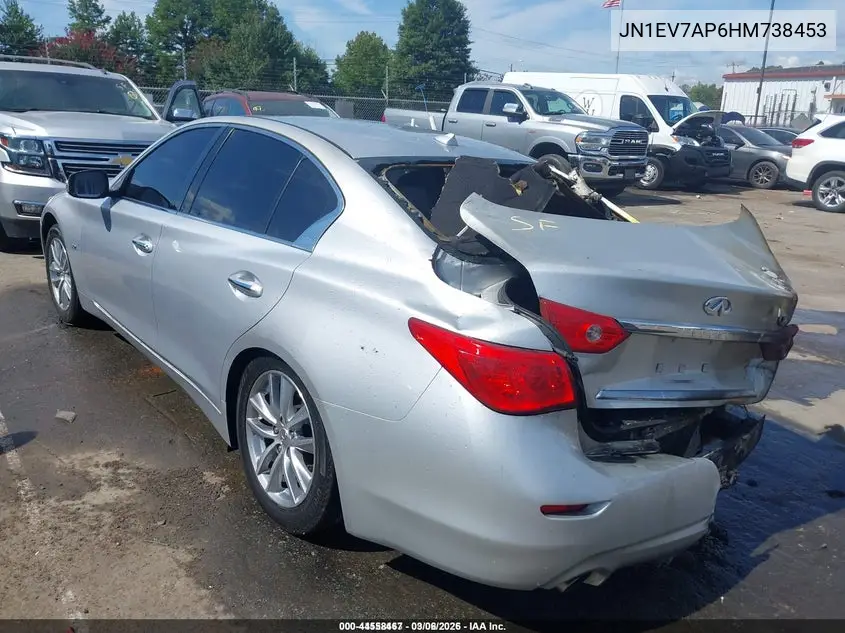 JN1EV7AP6HM738453 2017 Infiniti Q50 3.0T Premium