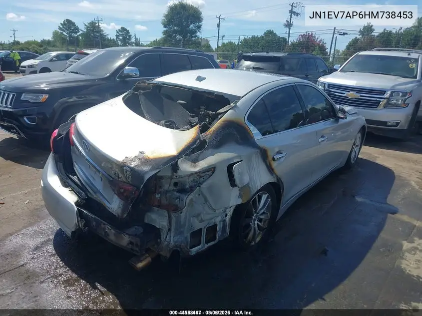 JN1EV7AP6HM738453 2017 Infiniti Q50 3.0T Premium