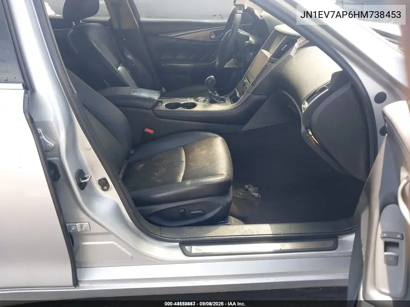 JN1EV7AP6HM738453 2017 Infiniti Q50 3.0T Premium