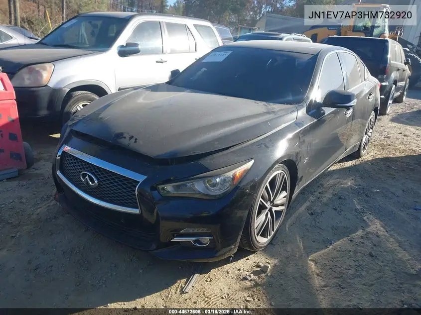 JN1EV7AP3HM732920 2017 Infiniti Q50 3.0T Premium