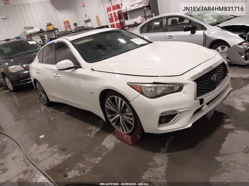 JN1EV7AR4HM831716 2017 Infiniti Q50 3.0T Sport