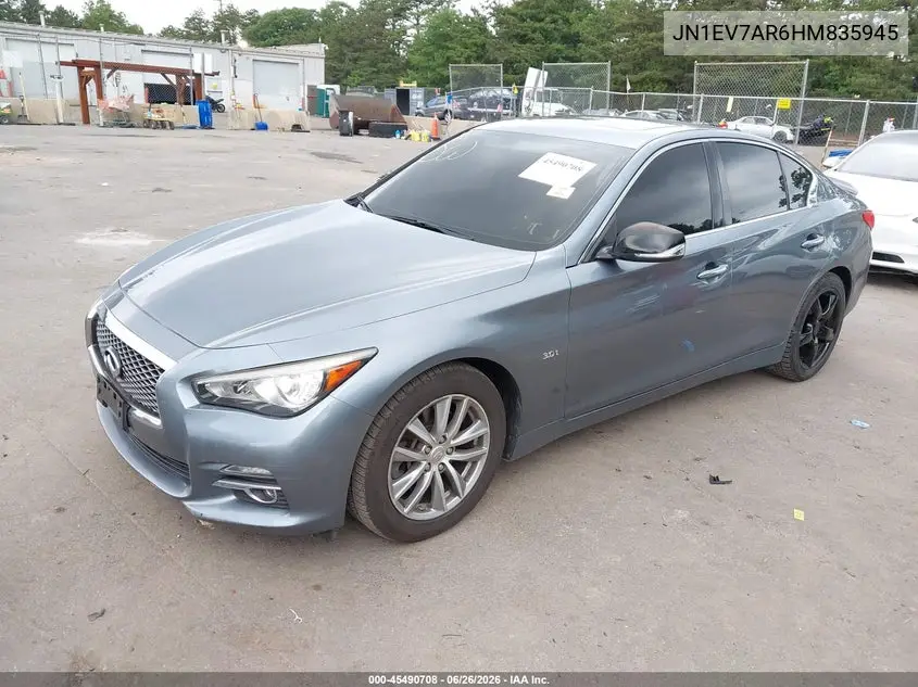 JN1EV7AR6HM835945 2017 Infiniti Q50 3.0T Premium