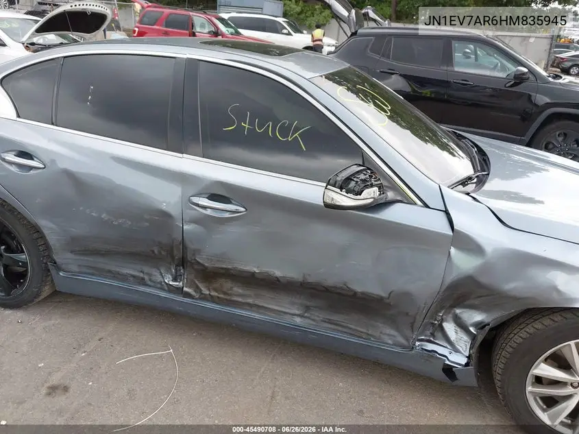 JN1EV7AR6HM835945 2017 Infiniti Q50 3.0T Premium