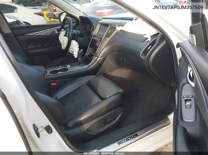 JN1EV7AP0JM357509 2018 Infiniti Q50 3.0T Sport