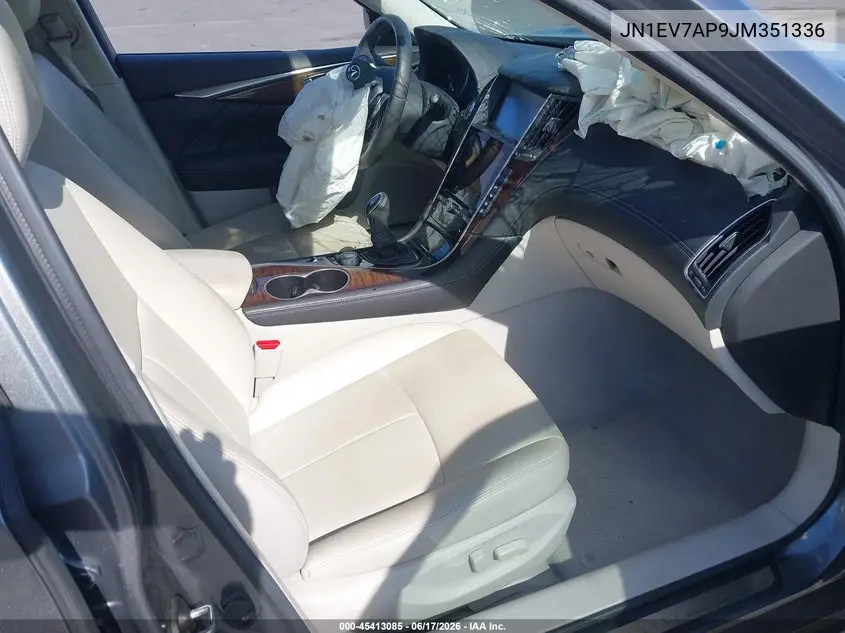 2018 Infiniti Q50 3.0T Luxe VIN: JN1EV7AP9JM351336 Lot: 45413085