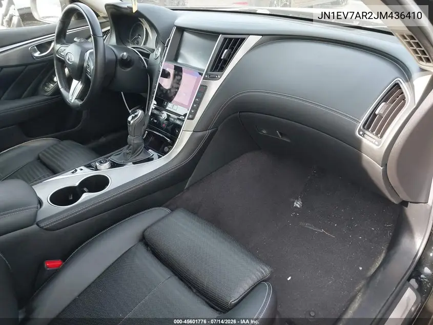 2018 Infiniti Q50 3.0T Sport VIN: JN1EV7AR2JM436410 Lot: 45601776