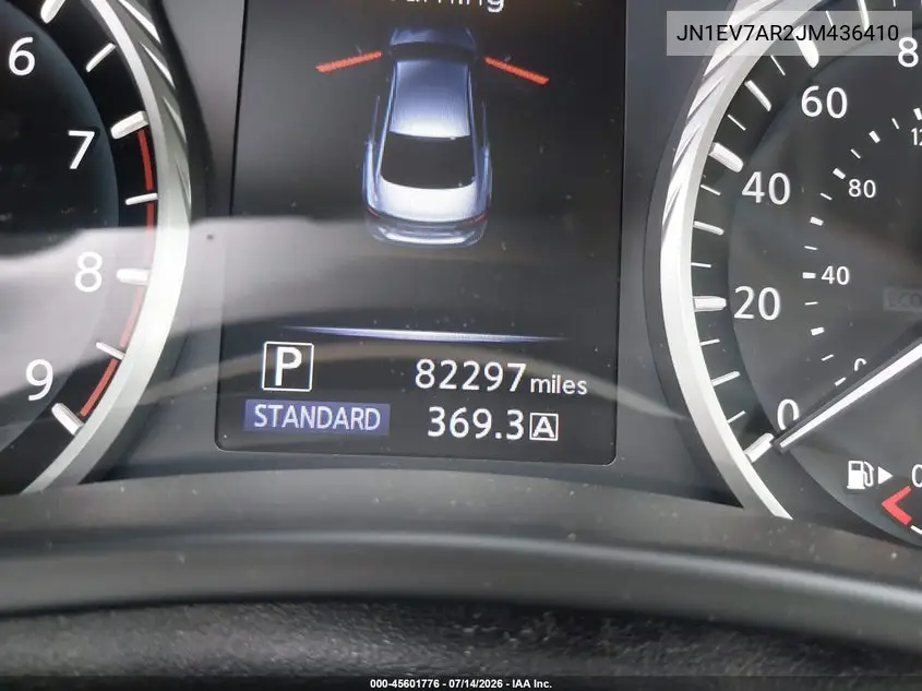 2018 Infiniti Q50 3.0T Sport VIN: JN1EV7AR2JM436410 Lot: 45601776