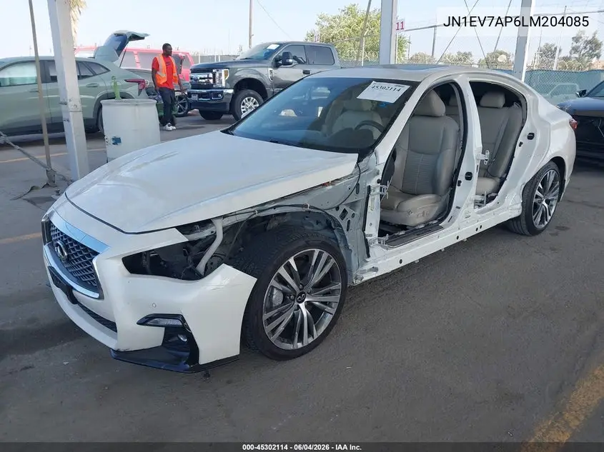 JN1EV7AP6LM204085 2020 Infiniti Q50 Sport