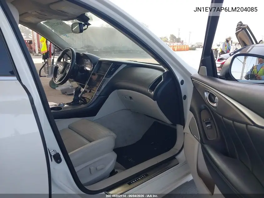 JN1EV7AP6LM204085 2020 Infiniti Q50 Sport
