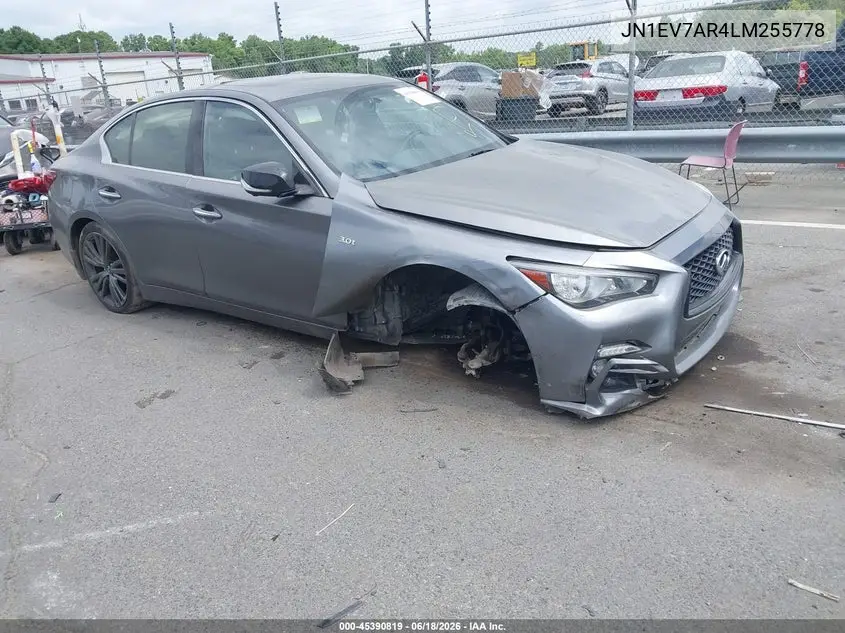2020 Infiniti Q50 Edition 30 Awd VIN: JN1EV7AR4LM255778 Lot: 45390819