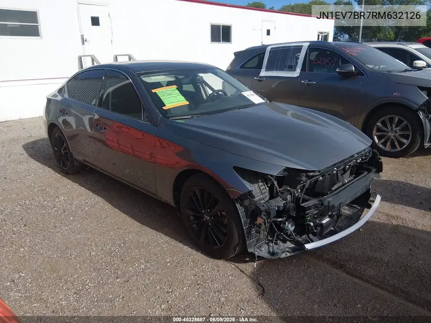 2024 Infiniti Q50 Luxe Awd VIN: JN1EV7BR7RM632126 Lot: 45328687