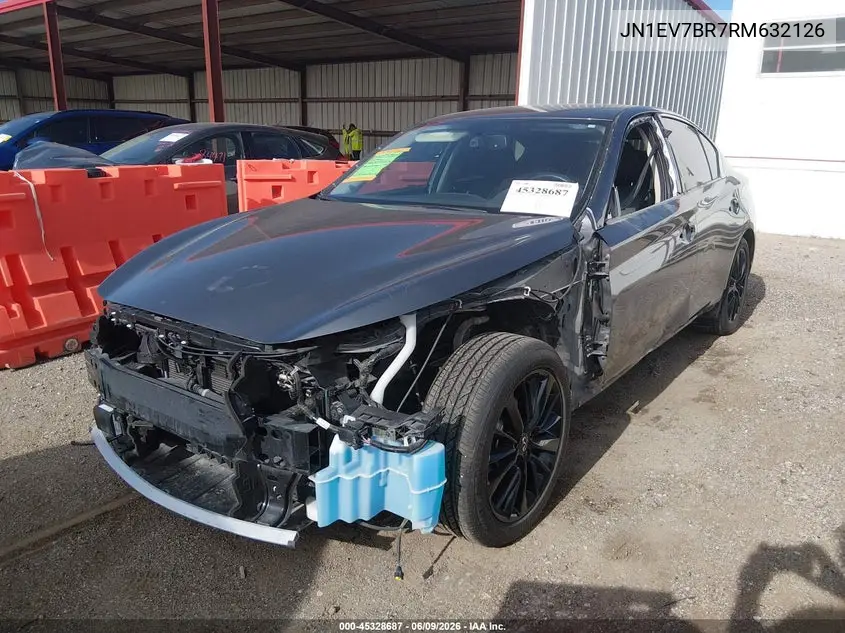 2024 Infiniti Q50 Luxe Awd VIN: JN1EV7BR7RM632126 Lot: 45328687