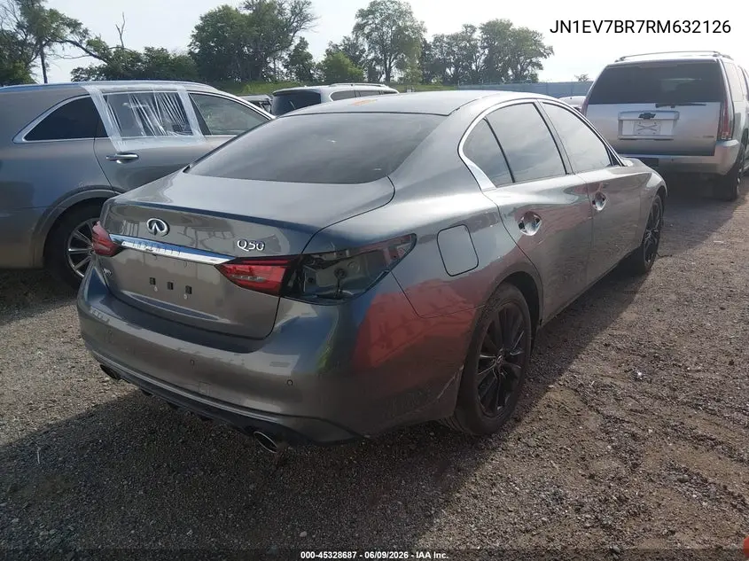 2024 Infiniti Q50 Luxe Awd VIN: JN1EV7BR7RM632126 Lot: 45328687