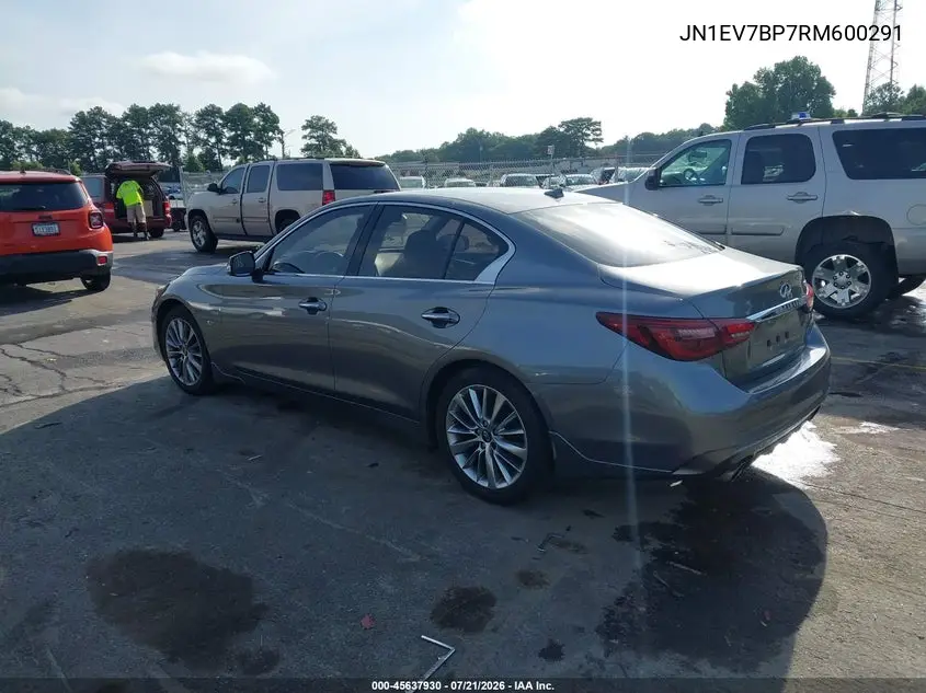2024 Infiniti Q50 Luxe VIN: JN1EV7BP7RM600291 Lot: 45637930
