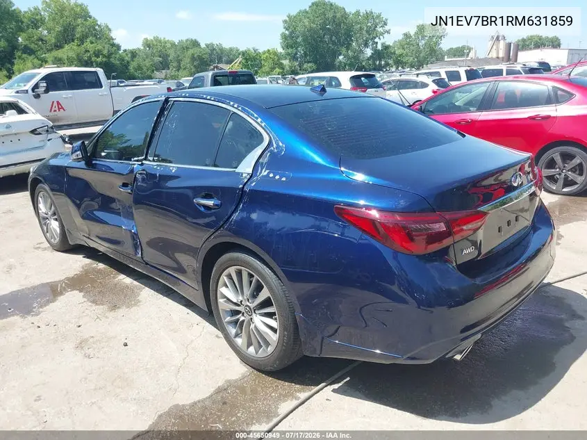 2024 Infiniti Q50 Luxe Awd VIN: JN1EV7BR1RM631859 Lot: 45650949