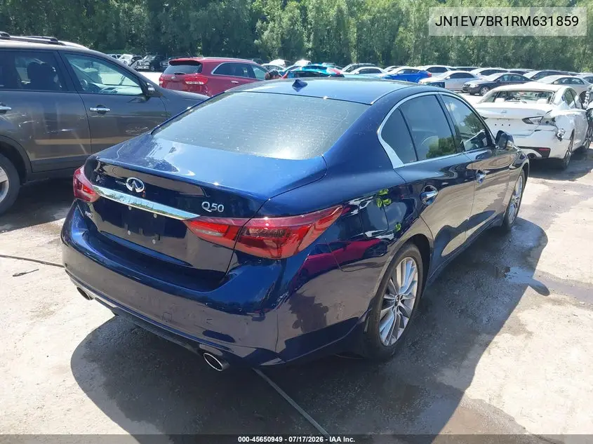 2024 Infiniti Q50 Luxe Awd VIN: JN1EV7BR1RM631859 Lot: 45650949