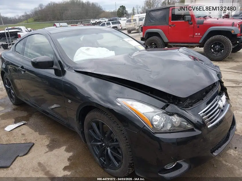 2014 Infiniti Q60 VIN: JN1CV6EL8EM132480 Lot: 44791072