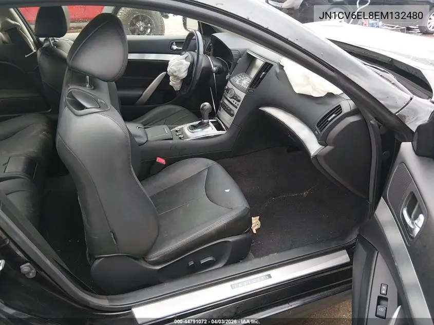 2014 Infiniti Q60 VIN: JN1CV6EL8EM132480 Lot: 44791072