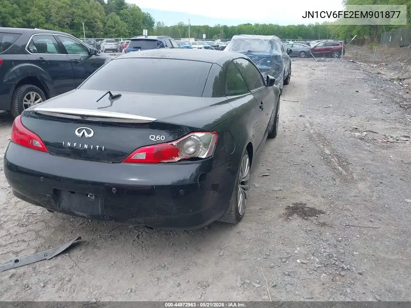 2014 Infiniti Q60 VIN: JN1CV6FE2EM901877 Lot: 44972963