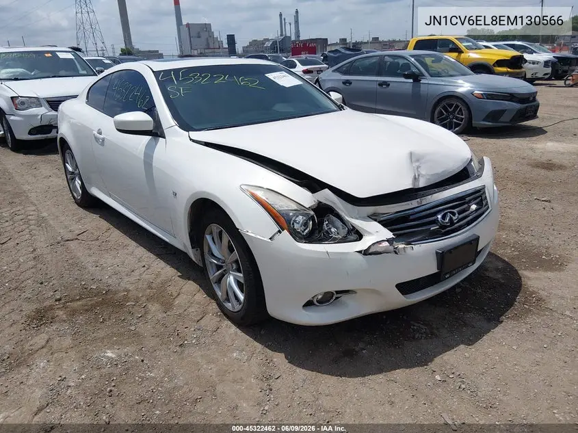 2014 Infiniti Q60 VIN: JN1CV6EL8EM130566 Lot: 45322462