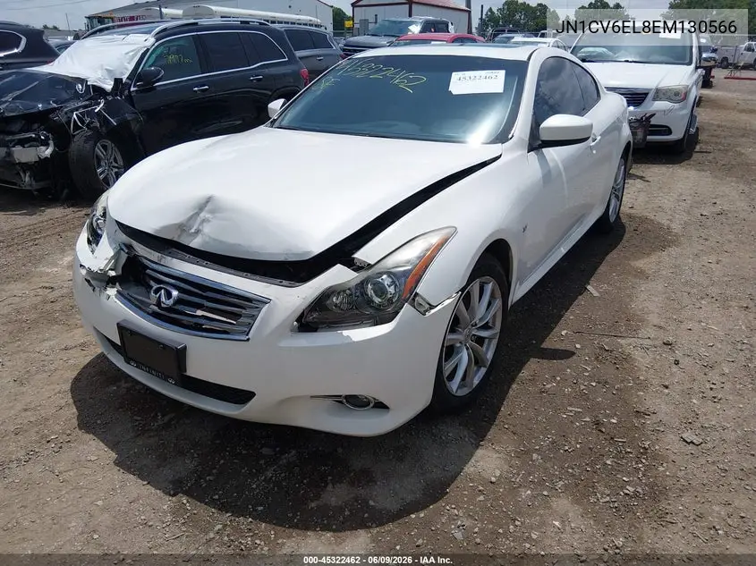 2014 Infiniti Q60 VIN: JN1CV6EL8EM130566 Lot: 45322462