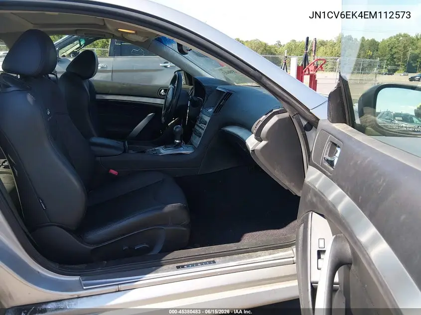 2014 Infiniti Q60 Journey VIN: JN1CV6EK4EM112573 Lot: 45380483